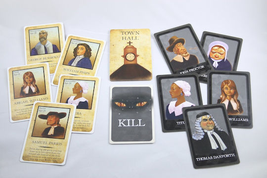 Brettspiel Salem 1692 für 4-12 Spieler 13+ Jahre Facade Games