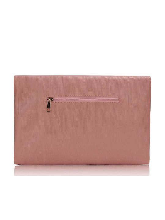 LS Bags LSE00220A Γυναικείος Φάκελος σε Ροζ χρώμα
