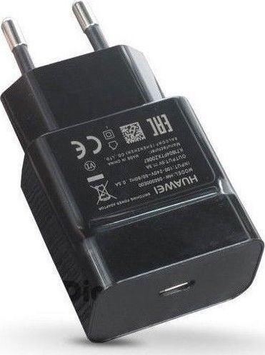 Huawei Φορτιστής Χωρίς Καλώδιο με Θύρα USB-C Μαύρος (HW-050300E00)