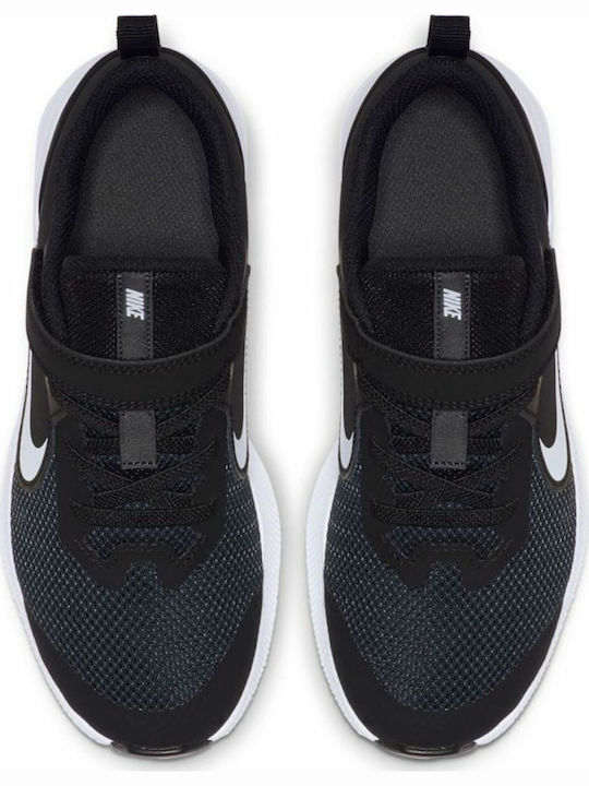Downshifter Downshifter 9 Kids Sports Shoes Running with Hoop & Loop Closure Black / White / Anthracite