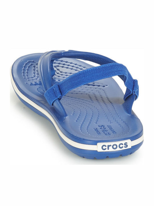 Kids' Flip Flops Blue Crocband Strap Flip K