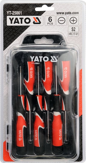 Yato Set 6 Magnetic Precision Screwdrivers