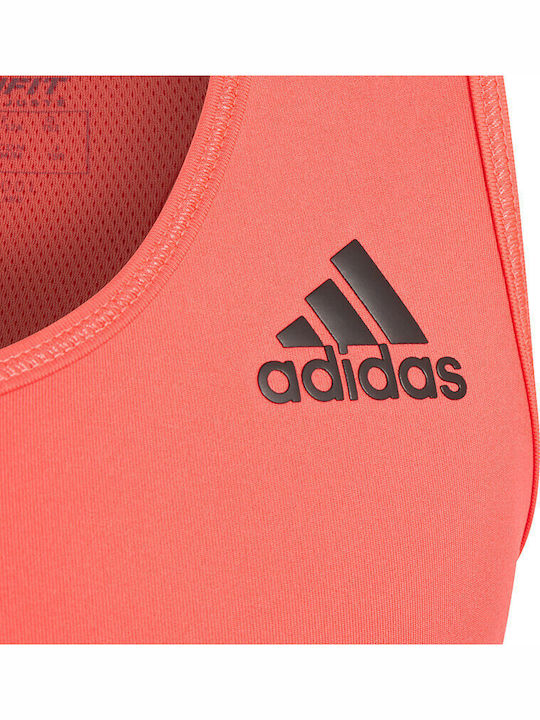 adidas Alphaskin Kids' Bralette Orange