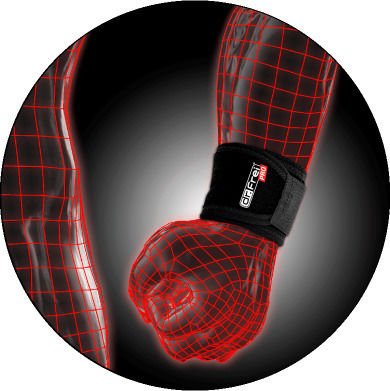 Dr. Frei Elastic Adjustable Wrist Brace Black S8514