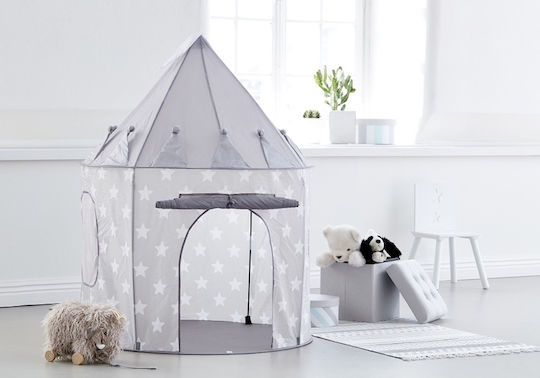 Kids Concept Kids Castle Play Tent Star for 3+ years Gray