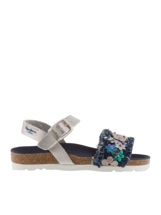 Παιδικά Πέδιλα Bio Denim Navy Μπλε