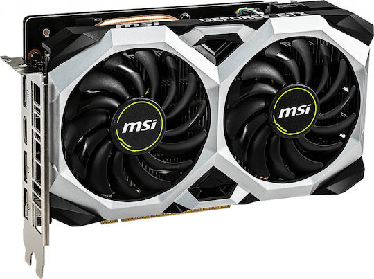 MSI GeForce GTX 1660 6GB GDDR5 Ventus XS OC Κάρτα Γραφικών