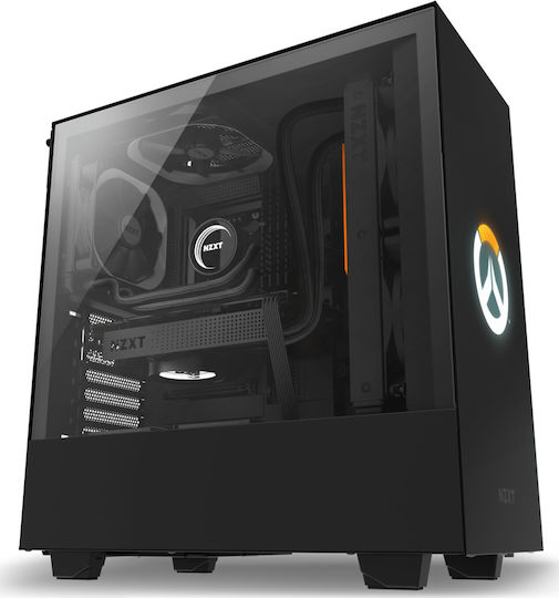 NZXT H500 Overwatch Gaming Midi-Turm Computergehäuse Schwarz