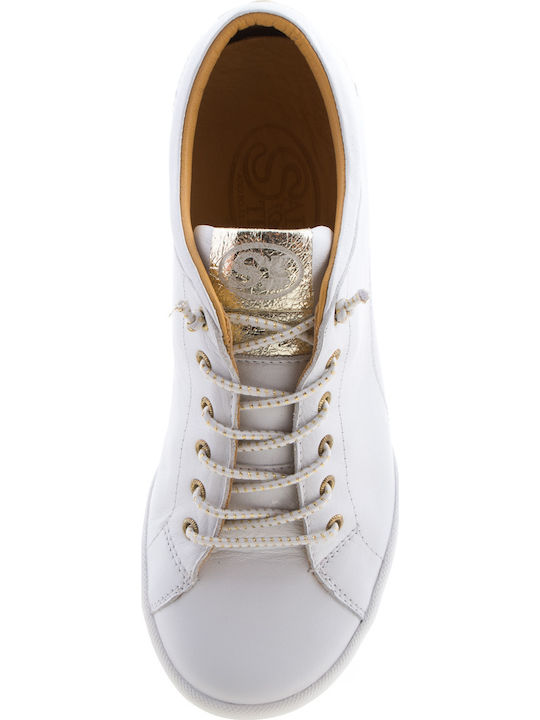 Γυναικεία Ανατομικά Sneakers Λευκά