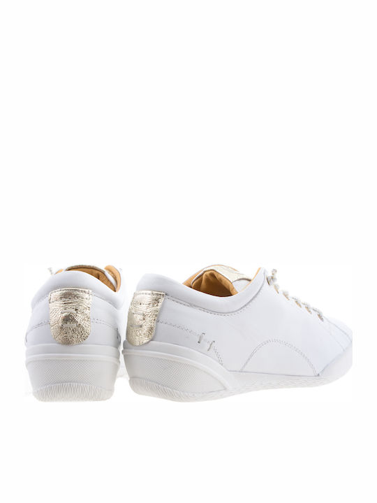 Γυναικεία Ανατομικά Sneakers Λευκά
