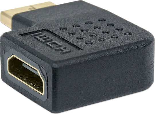 Manhattan Конвертор HDMI мъжки към HDMI женски 1бр 353496