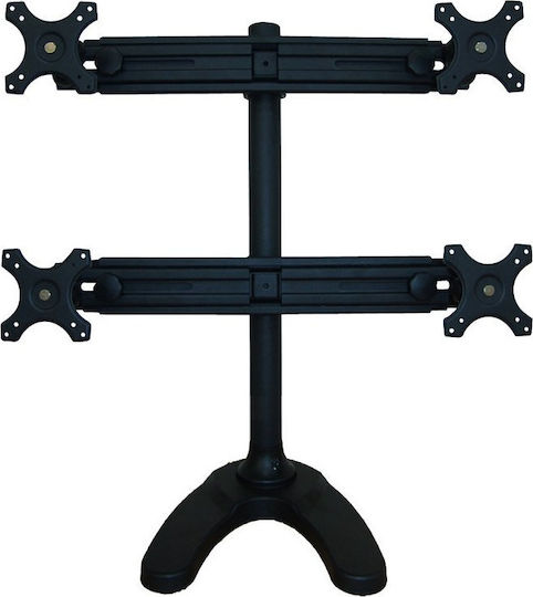 Newstar Βάση Γραφείου για 4 Οθόνες έως 30" (FPMA-D700DD4)
