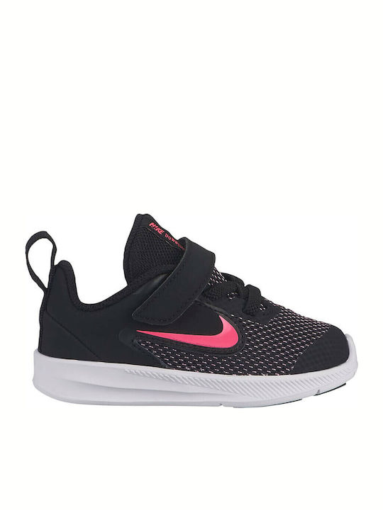 Downshifter 9 Incaltaminte Sport Copii Alergare Cu Închidere Hoop & Loop Negre