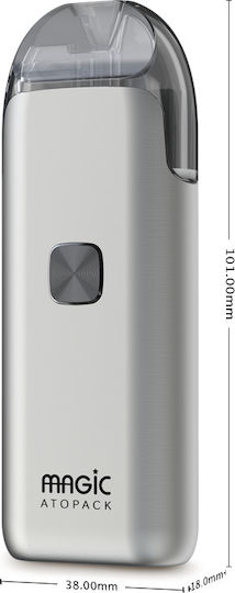 Joyetech Atopack Magic Pod Kit 2ml με Ενσωματωμένη Μπαταρία 1300mAh Black
