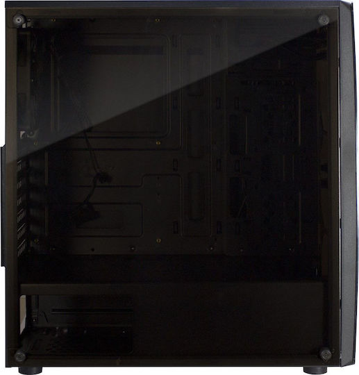 Inter-Tech Thunder Gaming Middle Tower Carcasă Calculator cu Fereastră Laterală Negru