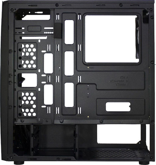 Inter-Tech Thunder Gaming Middle Tower Carcasă Calculator cu Fereastră Laterală Negru