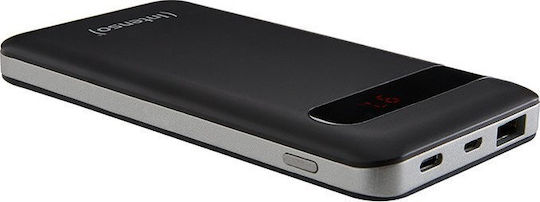 Intenso PD10000 Power Bank 10000mAh with USB-A Port and USB-C Port Quick Charge 3.0 Black