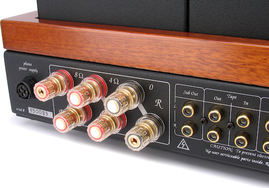 Unison Research Sinfonia Λαμπάτος Ολοκληρωμένος Ενισχυτής Hi-Fi Stereo Ασημί