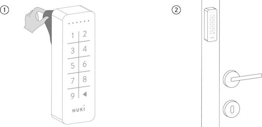 Nuki Keypad Security Access-Control Keypad Black 220.284