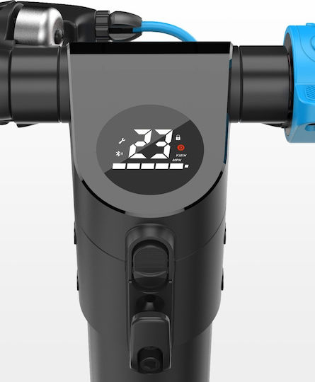 Blaupunkt ESC808 Elektroroller für Kinder mit 25km/h Max Geschwindigkeit und 20km Reichweite in Schwarz Farbe