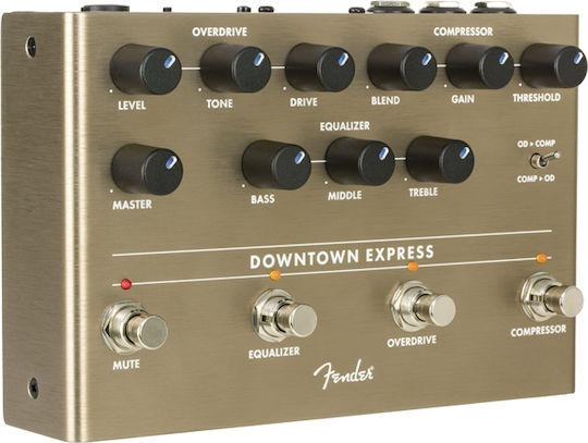 Fender Downtown Express Bass Multi-Effect 0234538000 Pedale Equalizer E-Bass