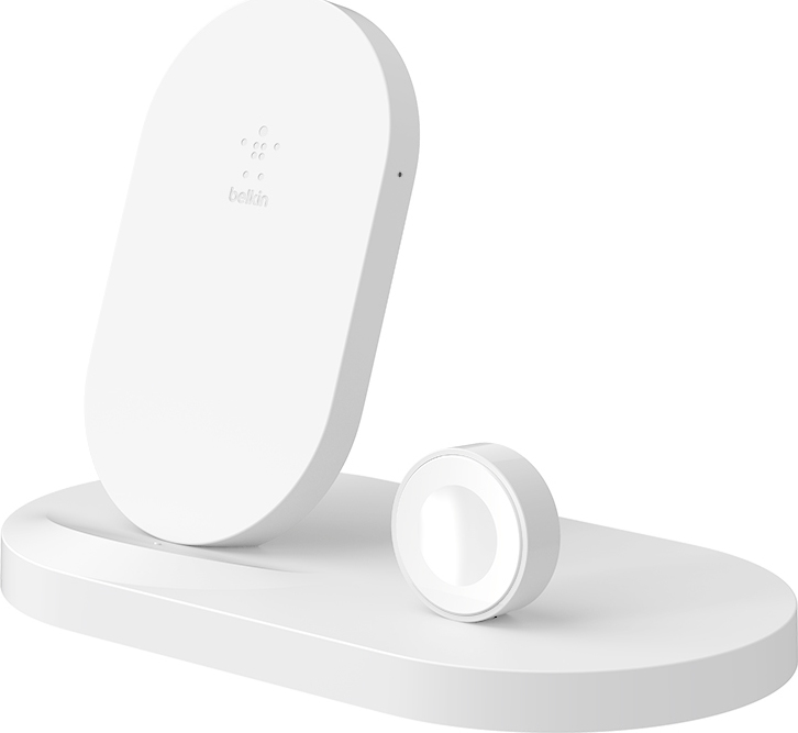 Belkin Charging Station Λευκό (BOOST Wireless Charging Dock) Skroutz.gr
