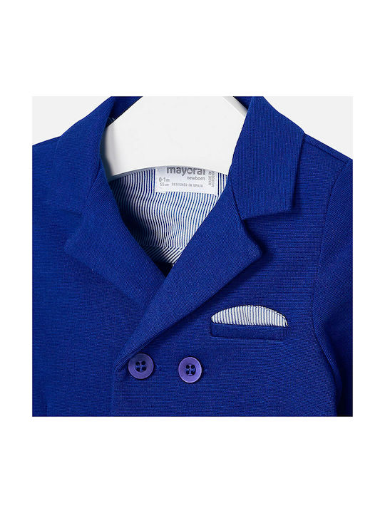 Mayoral Kids Blazer short Blue