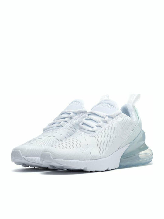Air Max 270 Gs Παιδικά Sneakers White / Metallic Silver