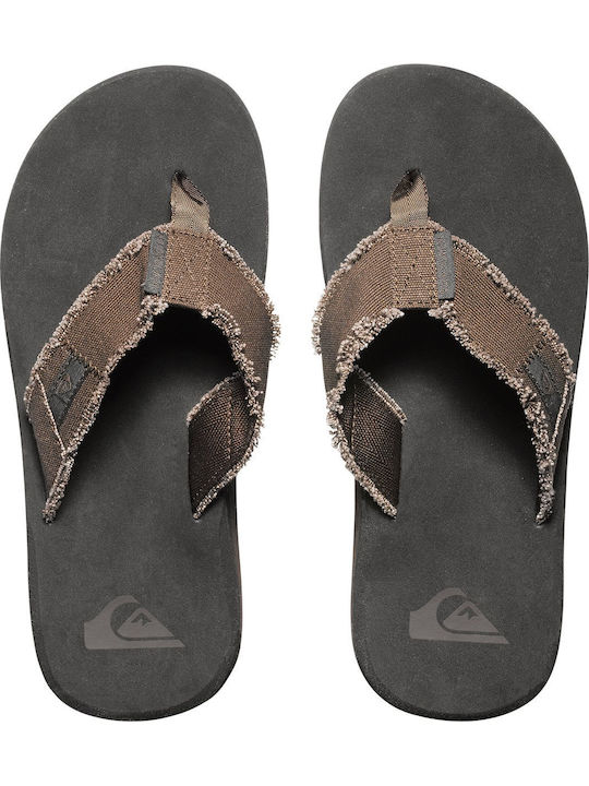 Monkey Abyss Men's Flip Flops Brown