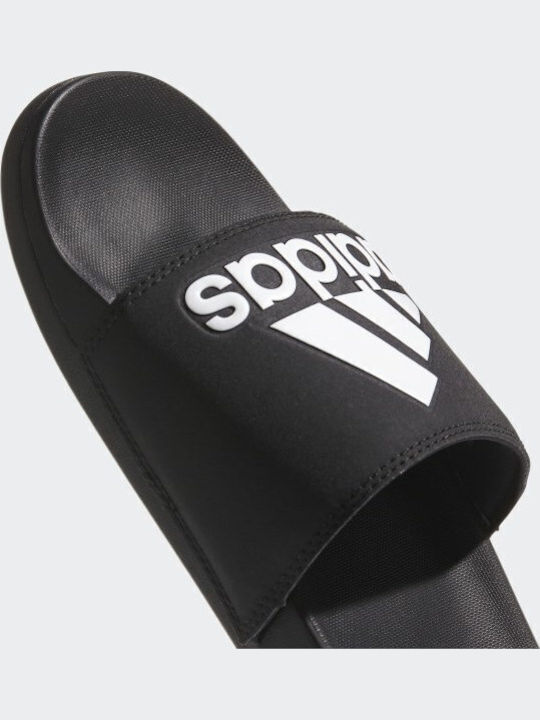 Adilette Cloudfoam Plus Logo Men's Slides Black