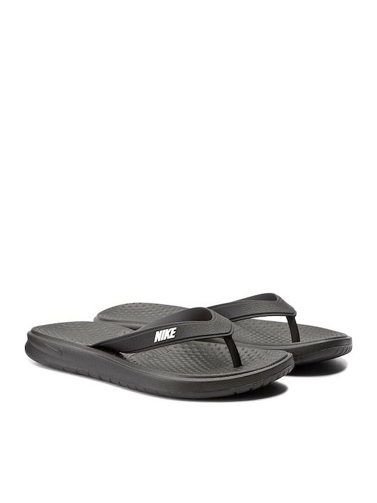 Solay Ανδρικά Flip Flops Μαύρα