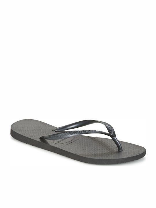 Slim Flip Flops in Black Colour