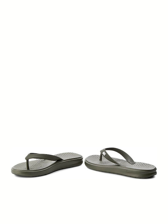 Solay Men's Flip Flops Khaki