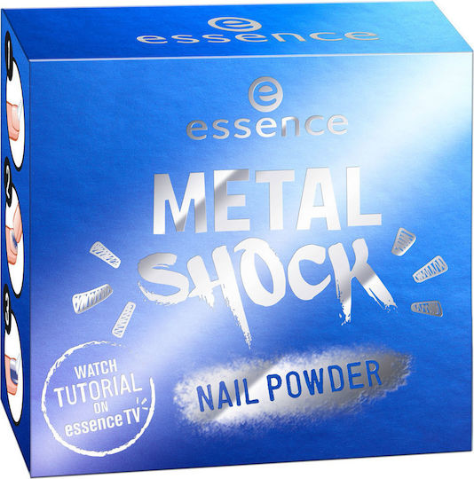 Essence Metal Shock Nail Powder Pudră de decorare pentru Unghii în Diverse Culori