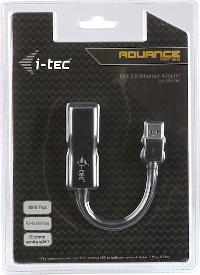 i-tec U2LAN USB Network Adapter for Wired Connection Ethernet