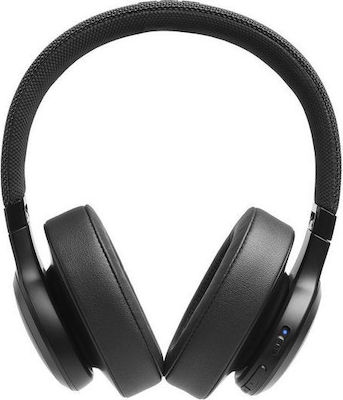 JBL Live 500BT Ασύρματα/Ενσύρματα Over Ear Ακουστικά με 30 ώρες Λειτουργίας Μαύρα