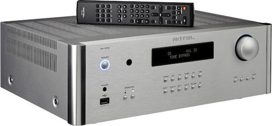 Rotel RA-1572 Ολοκληρωμένος Ενισχυτής Hi-Fi Stereo 120W/8Ω Ασημί