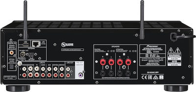 Pioneer Ολοκληρωμένος Ενισχυτής Hi-Fi Stereo SX-N30AE 160W/4Ω 100W/8Ω Ασημί