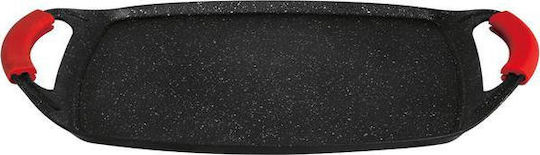 Berlinger Haus Burgundy Metallic Non-Stick - Antiaderent Placă de copt cu Suprafață din Ceramică Cositorit 36x23cm