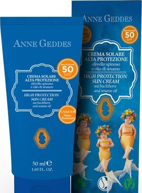 Anne Geddes Βρεφικό Αντηλιακό Γαλάκτωμα για Πρόσωπο & Σώμα SPF50+ 50ml