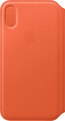 Apple Buchen Sie Leder Koralle (iPhone X / Xs) MVFC2ZM/A