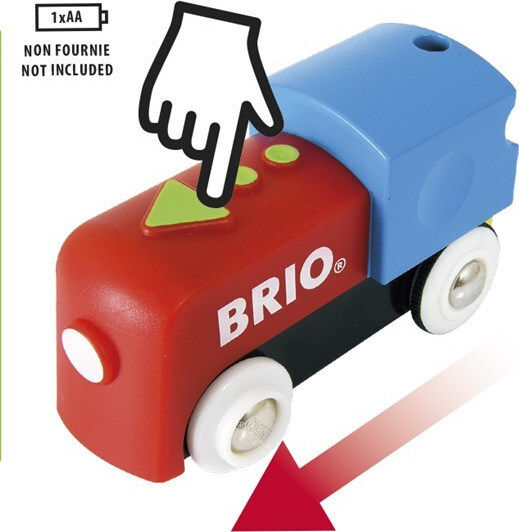 Brio Toys My First Railway Battery Operated Train Set Πίστα για 1.5+ Ετών