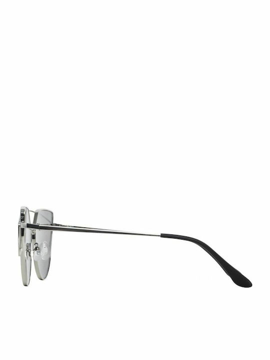 Mstrds Women's Sunglasses with Silver Metal Frame