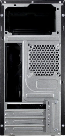 Inter-Tech IT-6865 Mikro-Turm Computergehäuse Schwarz