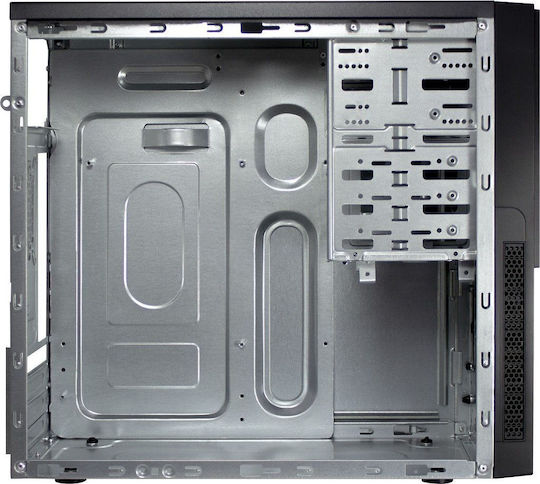 Inter-Tech IT-6865 Mikro-Turm Computergehäuse Schwarz