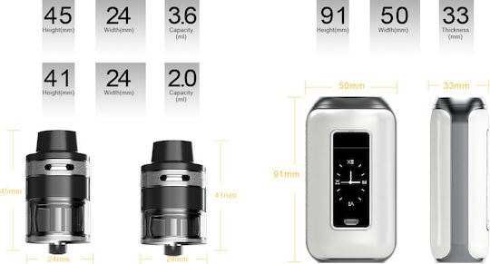Aspire SkyStar Revvo Box Mod Kit 2ml Blue Camo