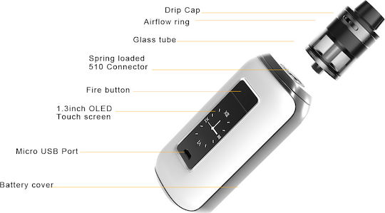 Aspire SkyStar Revvo Box Mod Kit 2ml Blue Camo