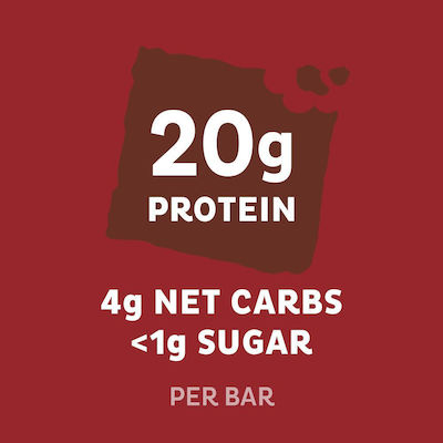 Quest Nutrition Protein Baton cu 20gr Proteină & Aromă Brownie cu ciocolată 60gr