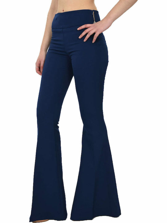 GENUSSHOSE BLEKI BELL-BOTTOMS BLAU