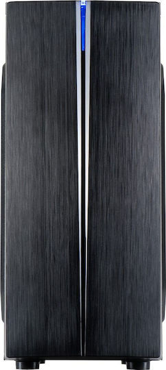 Inter-Tech B-48 Midi-Tower Computergehäuse Schwarz